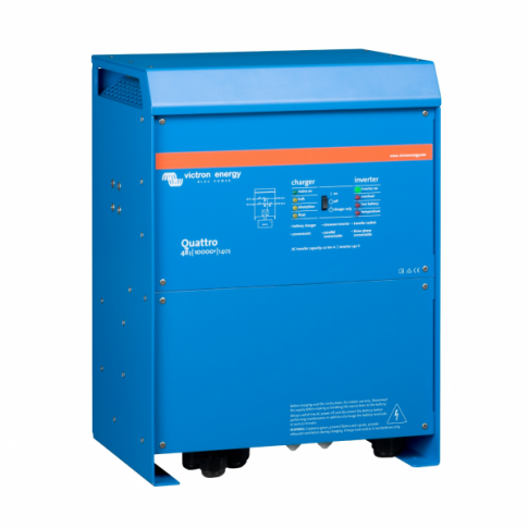 Victron Quattro 10000VA 48V inverter with 140A charger 48/10000/140-100/100 230V VE.Bus
