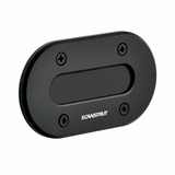 Scanstrut DS-LP-MULTI-BLK Low Profile Black Cable Seal for Multiple Cables up to 15mm and Connectors up to 18mm - Anodised Aluminium