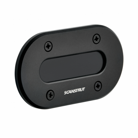 Scanstrut DS-LP-MULTI-BLK Low Profile Black Cable Seal for Multiple Cables up to 15mm and Connectors up to 18mm - Anodised Aluminium