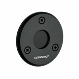 Scanstrut DS-LP-16-BLK Low Profile Black Cable Seal for single cables 2-8mm and connectors up to 16mm - Anodised Aluminium