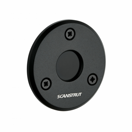 Scanstrut DS-LP-16-BLK Low Profile Black Cable Seal for single cables 2-8mm and connectors up to 16mm - Anodised Aluminium