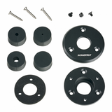Scanstrut DS-LP-16-BLK Low Profile Black Cable Seal for single cables 2-8mm and connectors up to 16mm - Anodised Aluminium