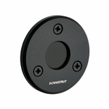 Scanstrut DS-LP-21A-BLK Low Profile Black Cable Seal for single cables 4-9mm and connectors up to 21mm - Anodised Aluminium