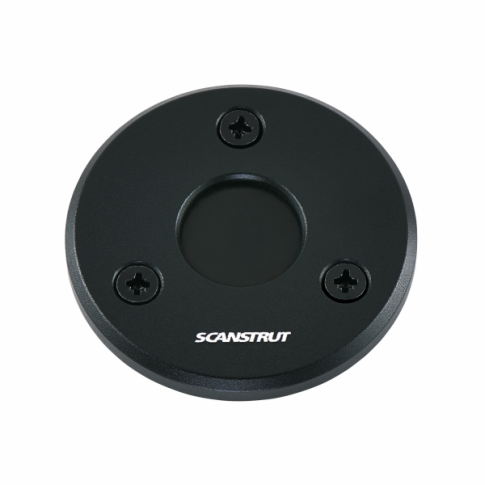 Scanstrut DS-LP-21B-BLK Low Profile Black Cable Seal for single cables 9-14mm and connectors up to 21mm - Anodised Aluminium