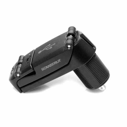 Scanstrut SC-USB-03 ROKK Charge Pro USB-A and USB-C Fast Charging Socket __Ò 12V/24V Marine & RV Waterproof Fast Charger