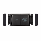 Scanstrut SC-MULTI-F1 Flip Pro Multi Dual USB-C and 12V Power Socket __Ò 12V/24V Marine & RV Waterproof Fast Charger