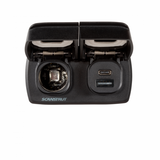 Scanstrut SC-MULTI-F2 Flip Pro Duo USB-A, USB-C and 12V Power Socket __Ò 12V/24V Marine & RV Waterproof Fast Charger