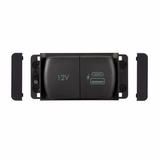 Scanstrut SC-MULTI-F2 Flip Pro Duo USB-A, USB-C and 12V Power Socket __Ò 12V/24V Marine & RV Waterproof Fast Charger
