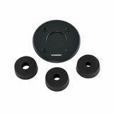 Scanstrut DS-LP-30-BLK Low Profile Black Cable Seal for single cables 9-14mm and connectors up to 30mm - Anodised Aluminium
