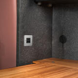 Scanstrut SC-TILE-11 USB-A and USB-C Interiors Charging Socket 12V/24V - Stainless Steel Bezel