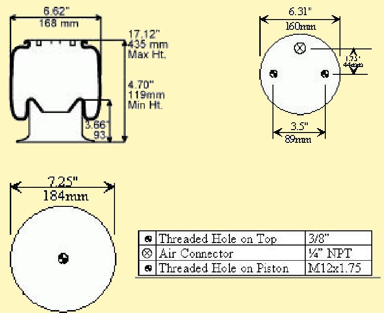 Firestone Air Spring - W01 358 5405