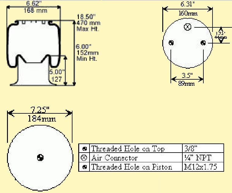 Firestone Air Spring - W01 358 5417