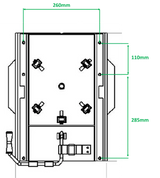 Sportscraft - IVECO DAILY 2000+ Passenger/Driver Seat Swivel (Narrow Seats)