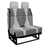 FASP 505 BENCH, c/w side slides, trimmed in standard fabric - Call or Email for price