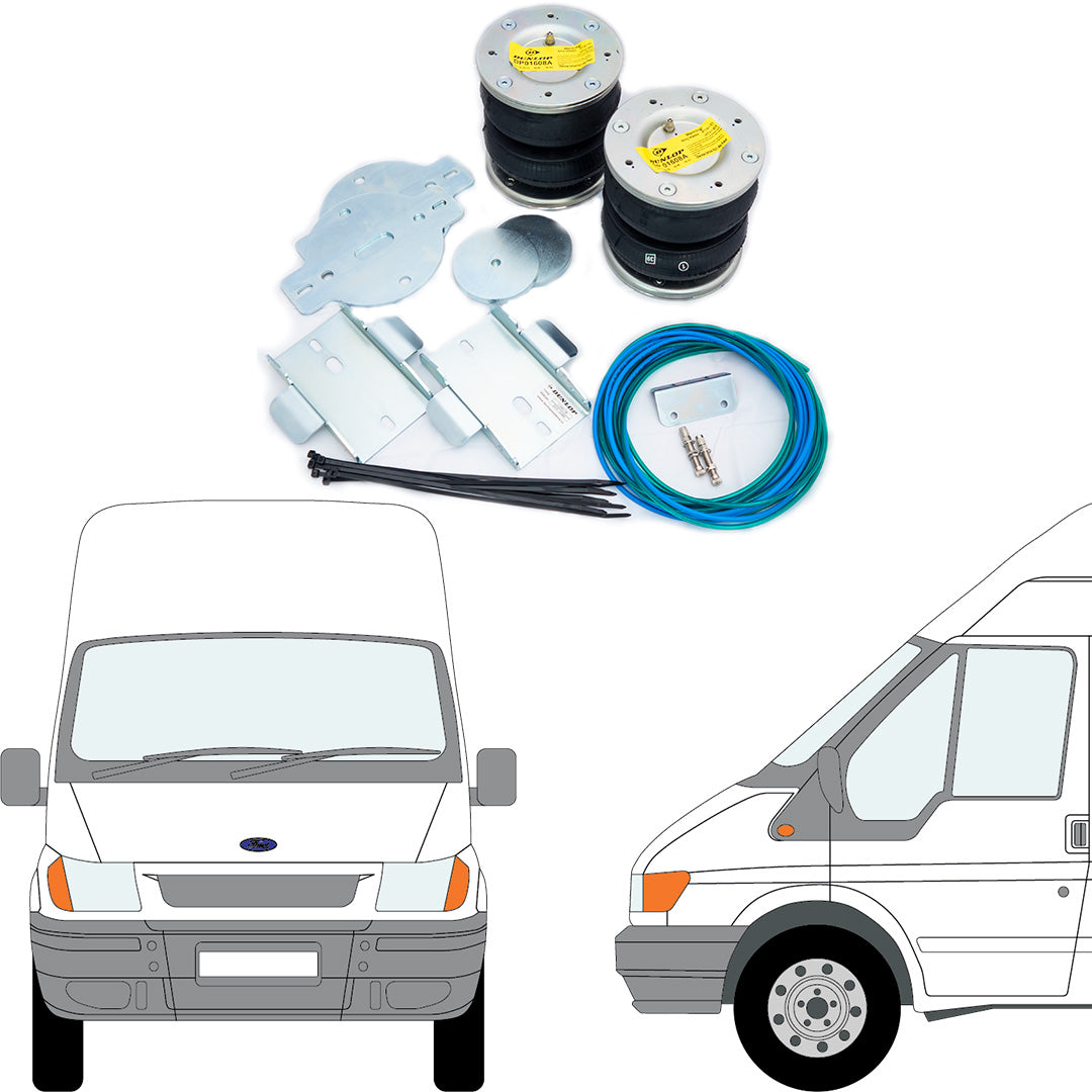 Dunlop Air Suspension Kit - FORD TRANSIT FWD 250/350 Disc Brakes 2006-2014