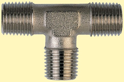 Tee Equal 1/8"BSP Male