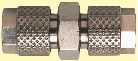 Connector/Coupler Straight 12mm OD Tube