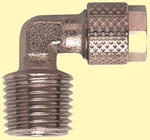 Elbows 1/4BSP - 6mm OD Tube